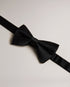 BROSNEY-Ties-The BROSNEY bow tie is the perfect way to add some panache to your look. Made from pure silk, this tie features a ribbed texture for an extra dapper feel. It comes ready-tied for minimal fussing, and has an adjustable neck band for your perfect fit. Bow tie 100% silk Ottoman ribbed texture Pre-tied Adjustable length- Ted Baker Romania
